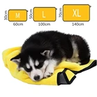 Полотенце для собак из микрофибры, большие впитывающие полотенца для кошек и собак, банный халат, мягкие одеяла для собак, быстросохнущее банное полотенце