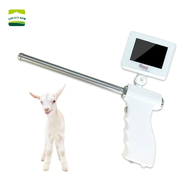 Искусственное осеменение овец ИИ пистолет Vsual эндоскоп сперма ветеринары