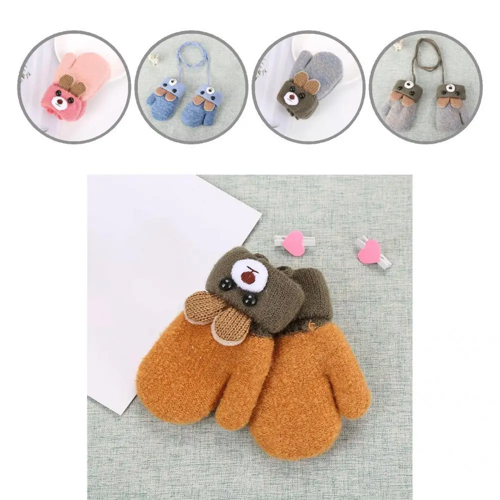 

1 пара популярных ветрозащитных перчаток для новорожденных мальчиков и девочек