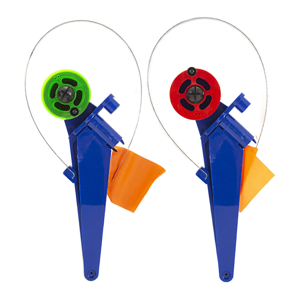 Набор из 2 складных ледяных удочек с флагом рыболовные снасти аксессуары для