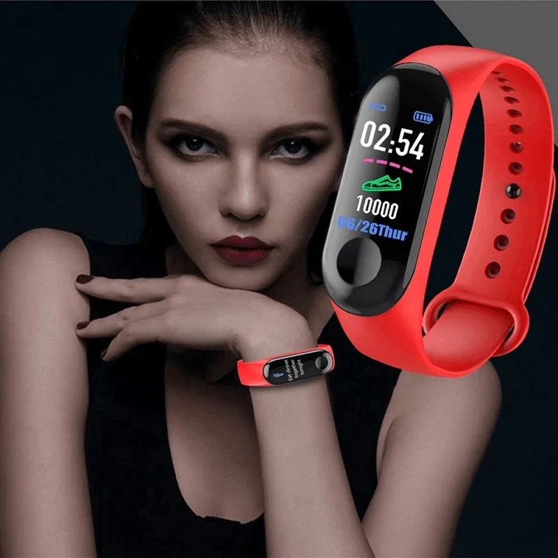 

High Quality M3 Smart watch android wristband Bracelet Best Sleep Monitoring Bluetooth Sports Fitness Hot Money wearable devices