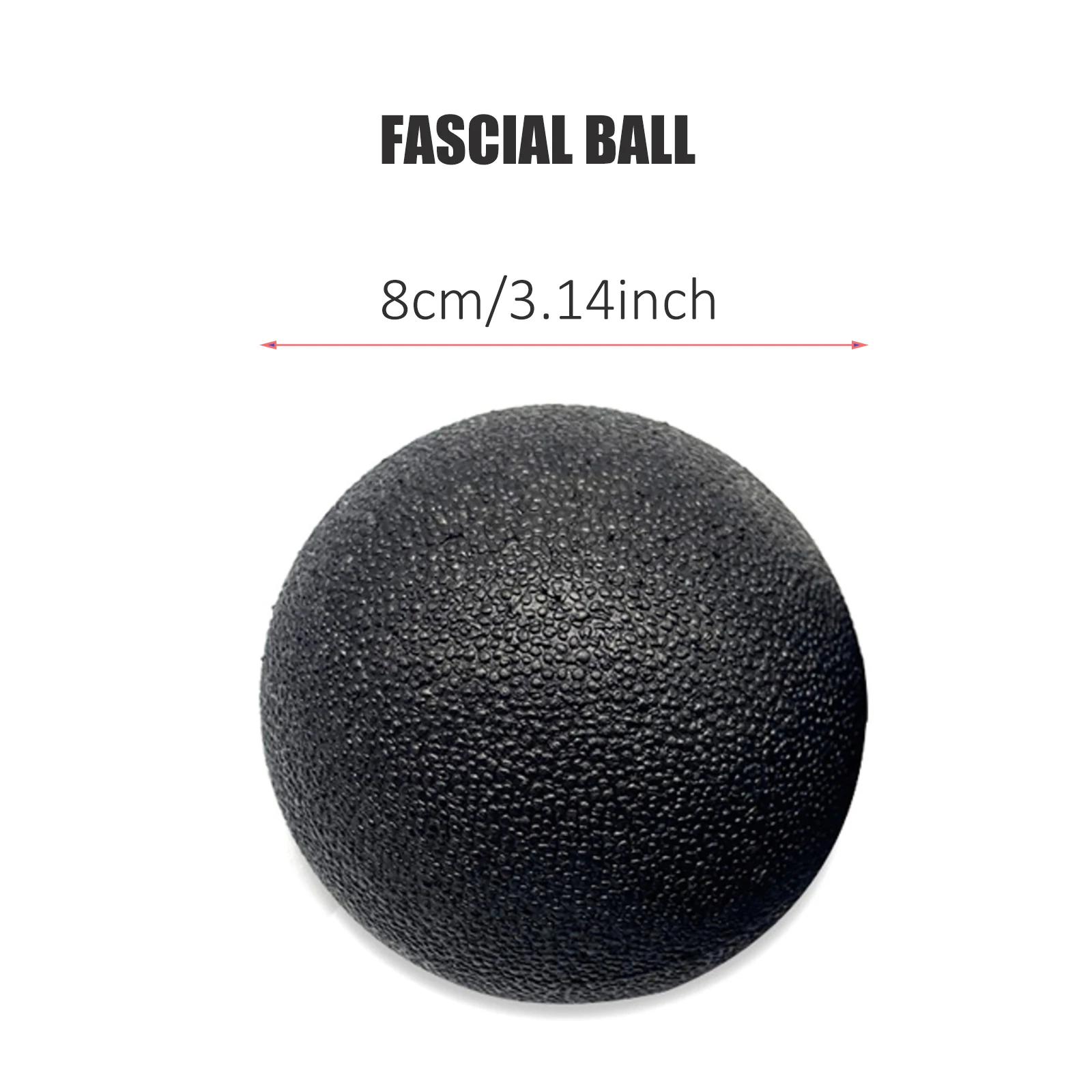 

3pcs Peanut Massage Ball Fascia Ball High Density Lightweight Fitness Body Fascia Massage Yoga Ball Fitness Fascia Massage