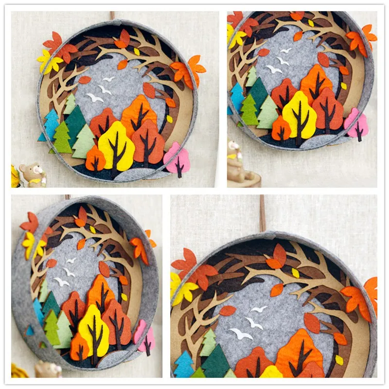 Осенняя подвеска в виде кленового листа подвесное украшение пасторальном стиле