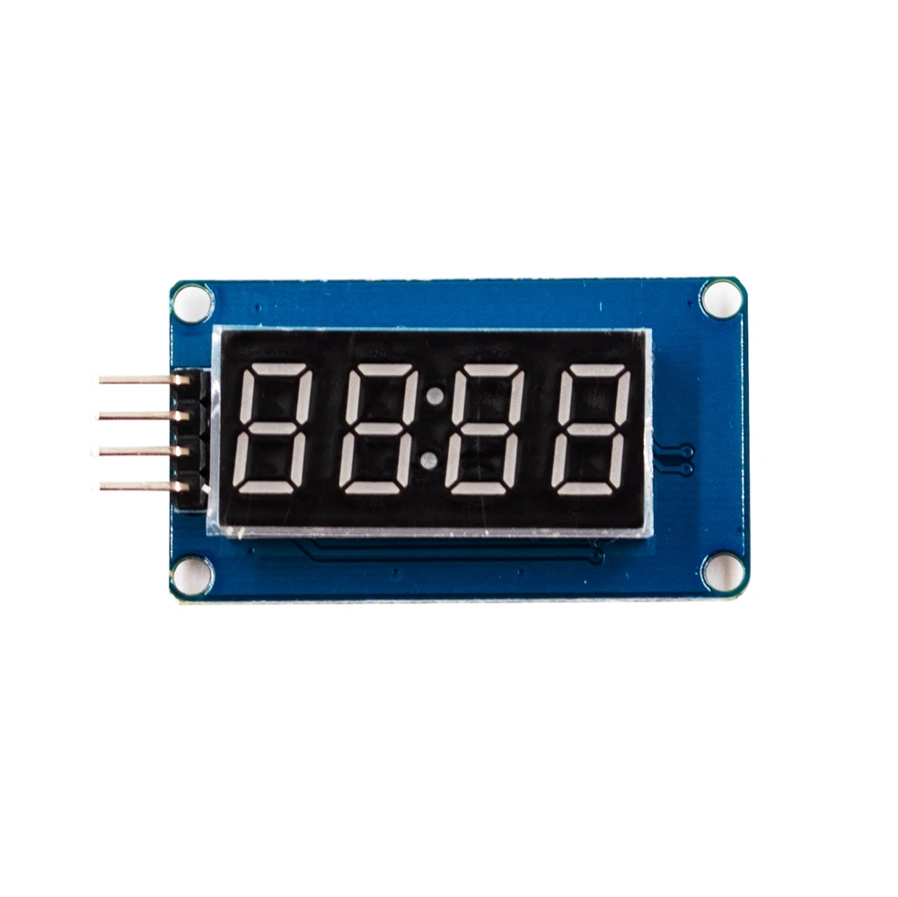 TM1637 светодиодный модуль дисплея для Arduino 7 сегментный 4 бита 0,36 дюймов часы красный анод цифровая трубка четыре последовательных платы драйвера пакет