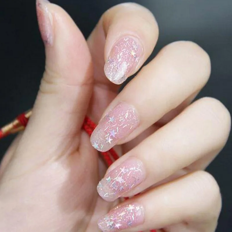 Новинка наклейка с блестками для ногтей 12 шт./кор. стразы ИСКУССТВЕННЫЙ