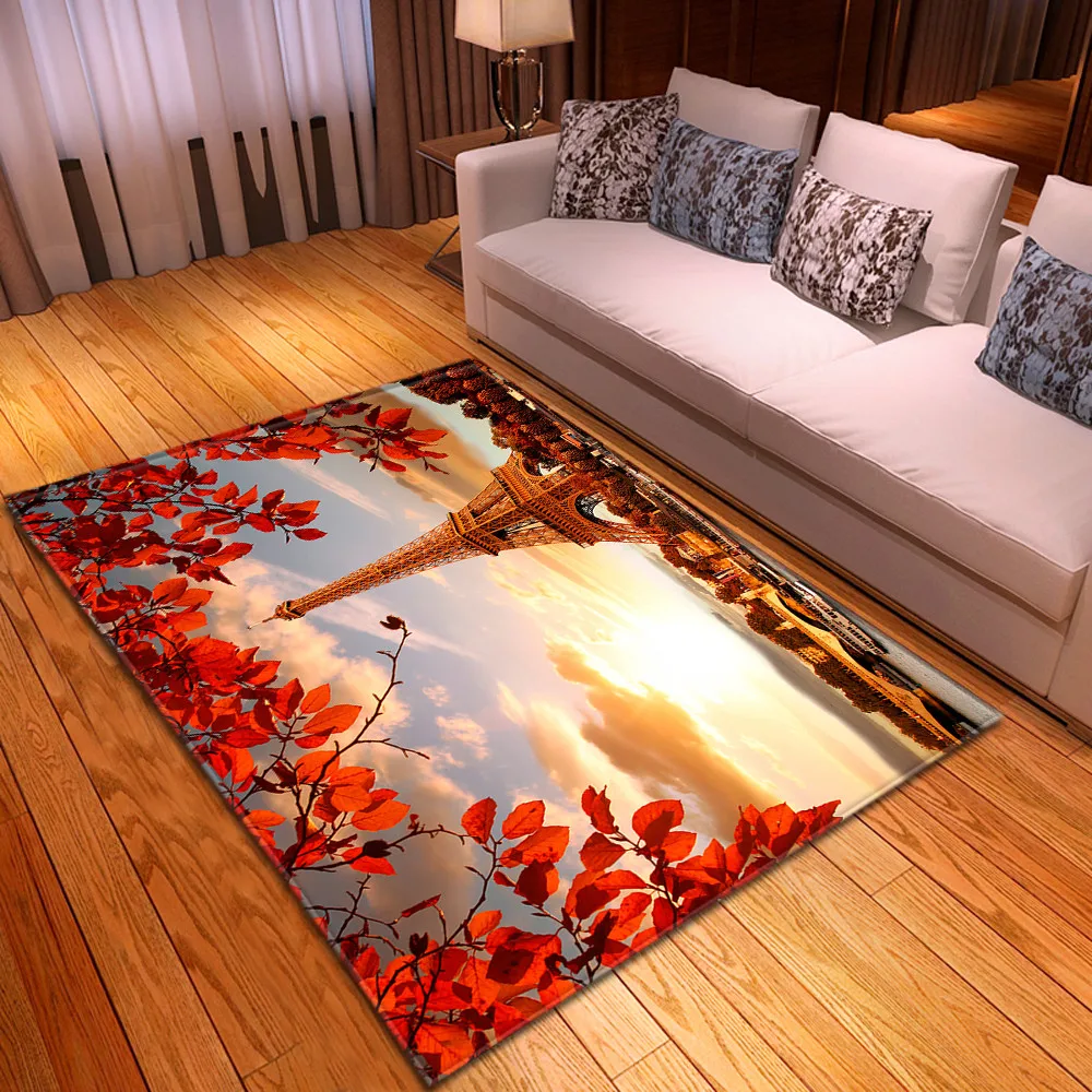 

Fashion 3D Scenery Printed Corridor Carpet Bedside Hallway Rugs Home Decorative Living Room Area Rug Carpets 80*200cm