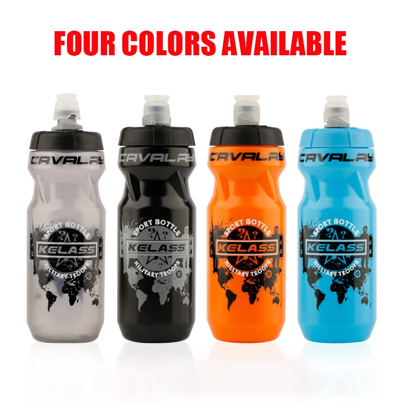 Дорожный велосипед чайник из полипропилена 610 мл вместительная пластиковая