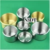 10Pcs/Lot Stainless Steel Recessed Drop in Cup Drink Can Holder Ash Tray Boat Yachet Sofa Couch Brush Brass Casino Table Desktop 1