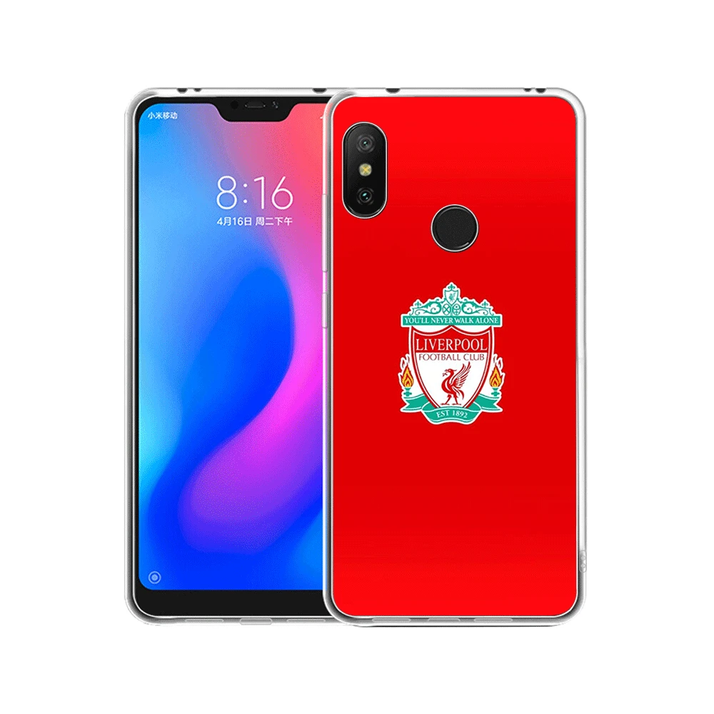 EST 1982 мобильный чехол для телефона для Xiaomi Redmi Note 4 4X5 5A 6 7 8 Pro Чехол Liverpool FC защитный корпус милый