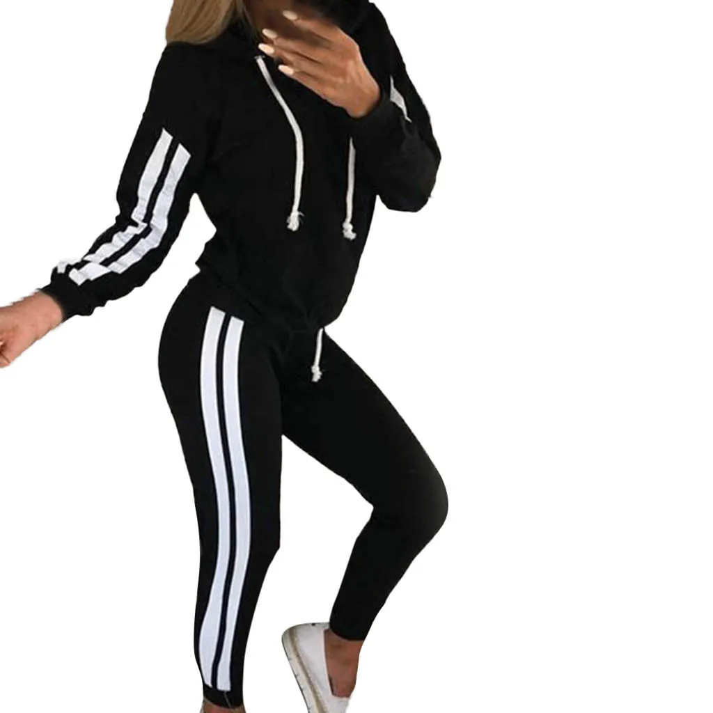 

2021 hot hot style women's new sports leisure fleece suit