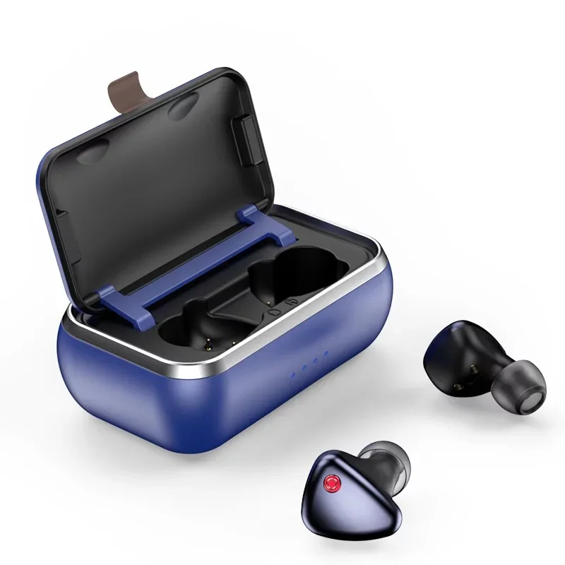 TWS Blurtooth 5 0 спортивные стереонаушники с поддержкой беспроводной зарядки для