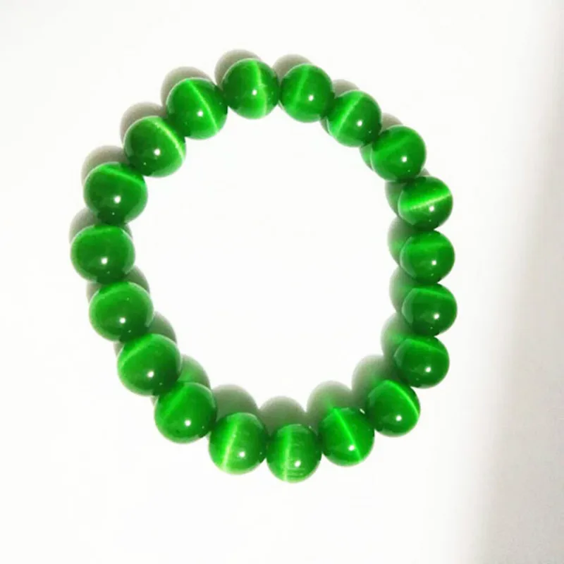 8 цветов натуральный милый 8/10 мм розовый зеленый синий опал бусы браслет ручной