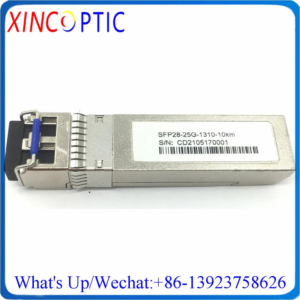 

SFP28 25G модуль, SFP-25G-LR 1310nm 10KM DOM Fiber, 25GE DDM