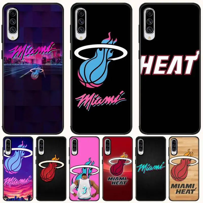 Чехол Майами Heat для samsung A10 чехол galaxy A20 A30S A40 A50 A51 A70 A71 note 8 9 10 чехлы Обложка|Бамперы|