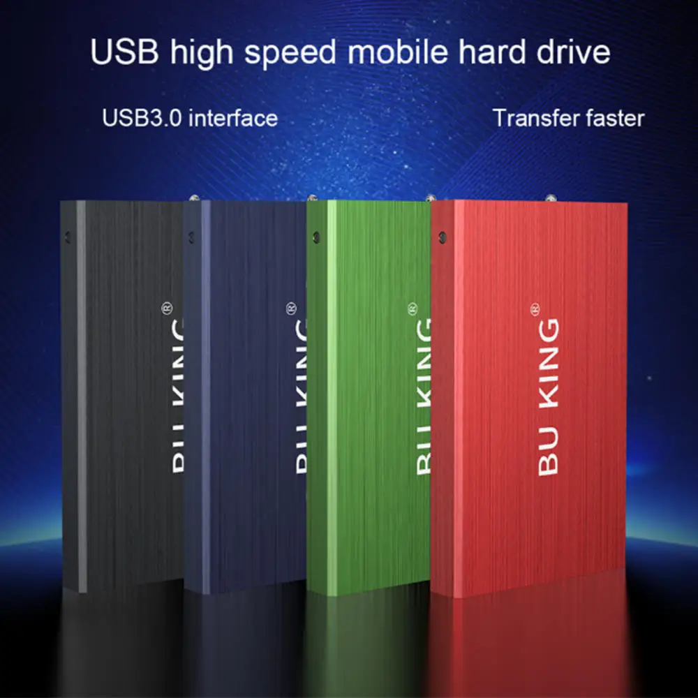 

USB 3.0 External HDD Solid State Drives 500GB 1TB 2TB Portable Mobile Hard Drive For PC Laptop Desktop Portable Wholesale