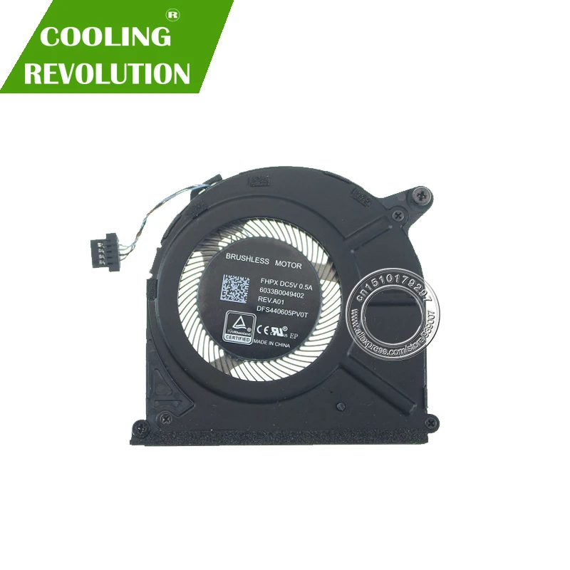 Laptop CPU Cooling Fan DFS440605PV0T FHPX DC5V 0.5A For HP EliteBook Folio 1030G2 1030 6033B0049402 | Компьютеры и офис