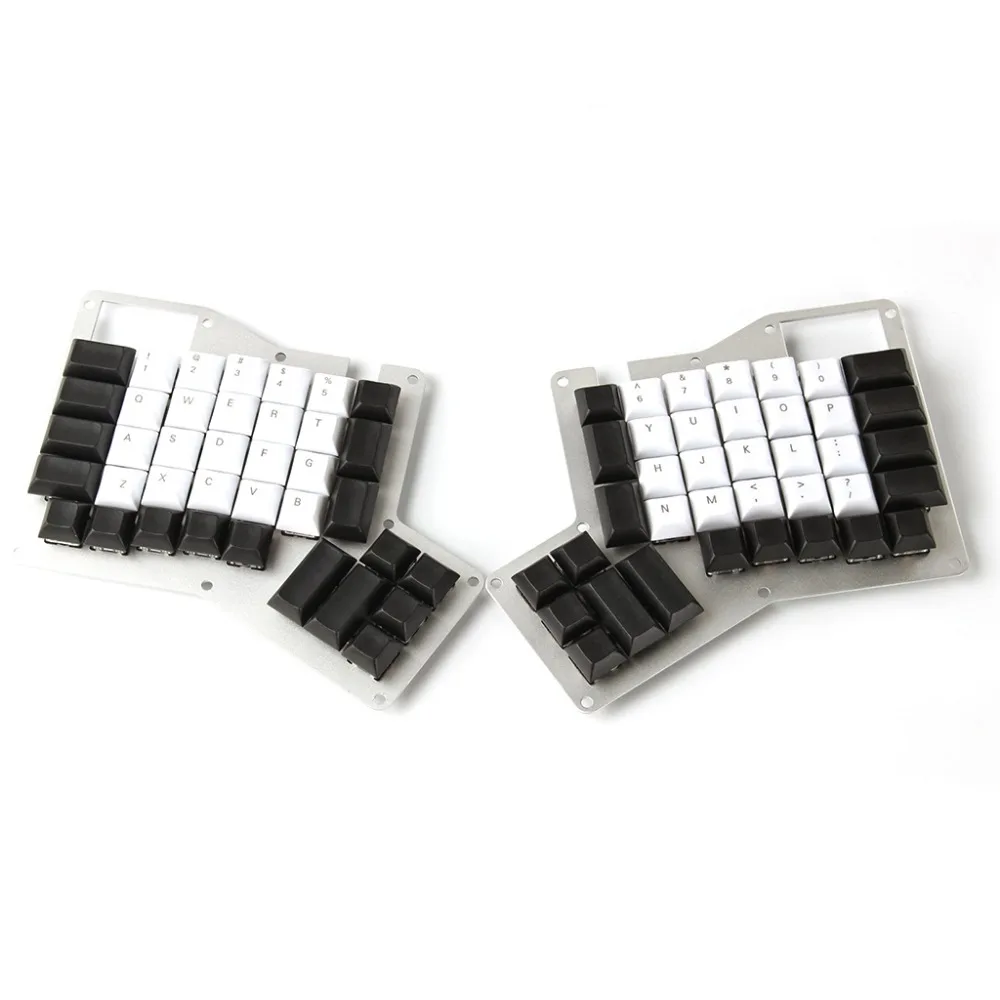 1 set Ergodox Ergo PBT key cap Both Hands Separation mechanical keyboard DSA profile laser engraving keycap for MX switches | Компьютеры и