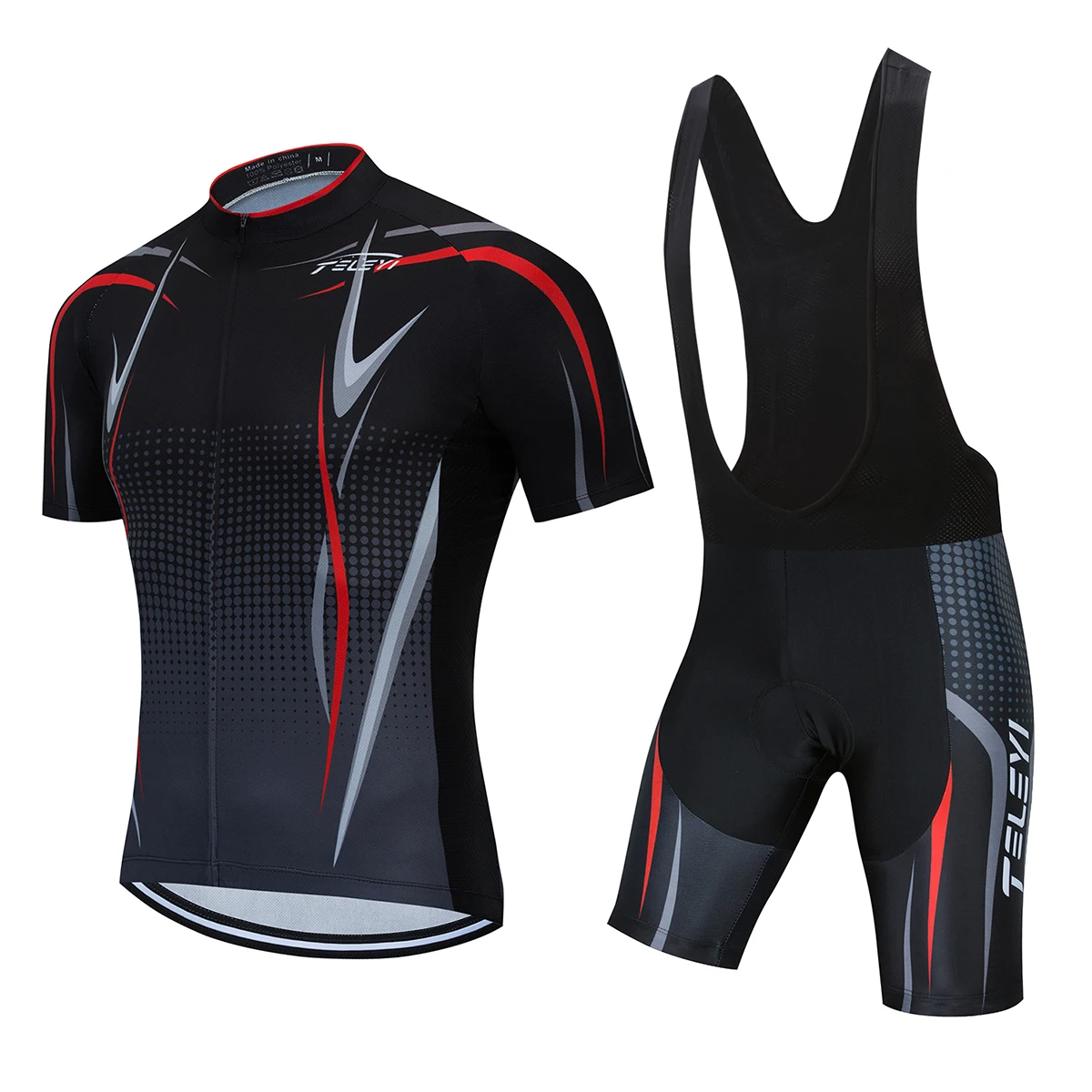 

2020 Summer TELEYI New Cycling Jersey Short Sleeve Set Maillot Ropa Ciclismo Uniformes Quick-dry Bike Clothing MTB Cycle Clothes