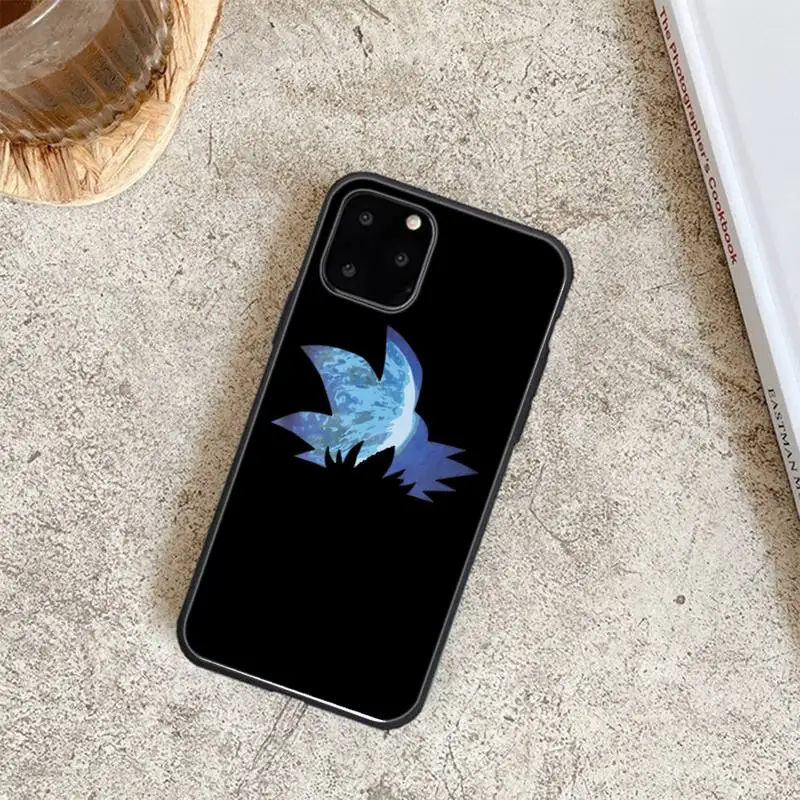 

Anime Goku Majin Black Soft Phone Cases For Iphone 6 6s 7 8 Plus XR X XS XSmax 11 12 Pro Mini Max