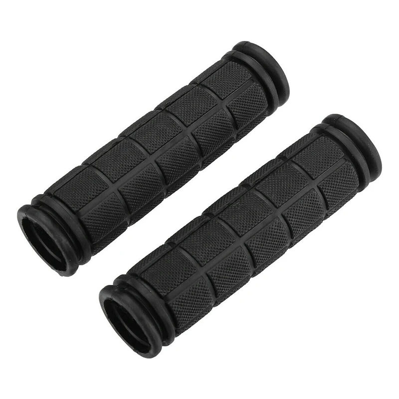 

New 1 Pair Bicycle Mountain Bike Cycling Handlebar Anti-Slip Soft Rubber Hand Grips Non-slip Grip Feel Comfortable