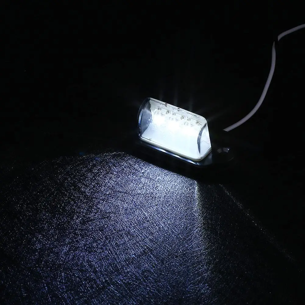 

10-30V Bright 6 LED Tail Light Lamp Bulb Motorcycle Boats Automotive RV Truck