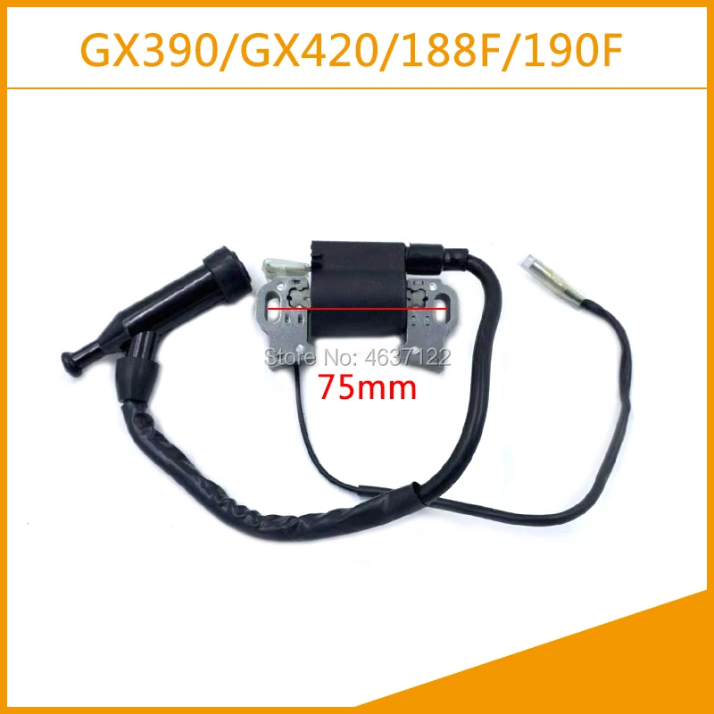 Катушка зажигания для генератора 1KW 5-6KW GX100 GX390 152F 154F 188F высокого напряжения