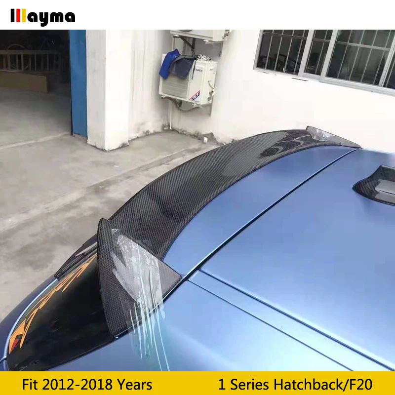 Задний спойлер на крышу из углеродного волокна для хэтчбека BMW 1 серии 120i 125i M135i M140i