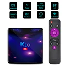 ТВ-приставка K10, Android 9,0, Amlogic S905X3, 8K, UHD 4K, 2,45G, двухдиапазонный, Wi-Fi, 1000 Мбитс, LAN, Youtube