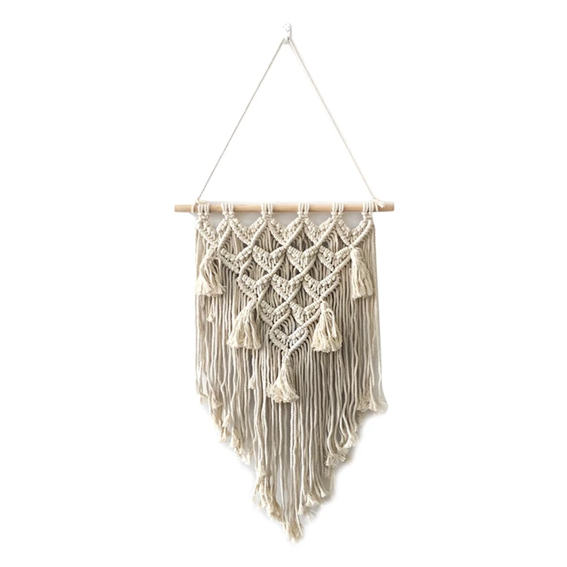 

Macrame Wall Hanging Woven Tapestry Wall Home Decor Boho Chic Home Bedroom Living Room Backdrop Decoration CNIM Hot