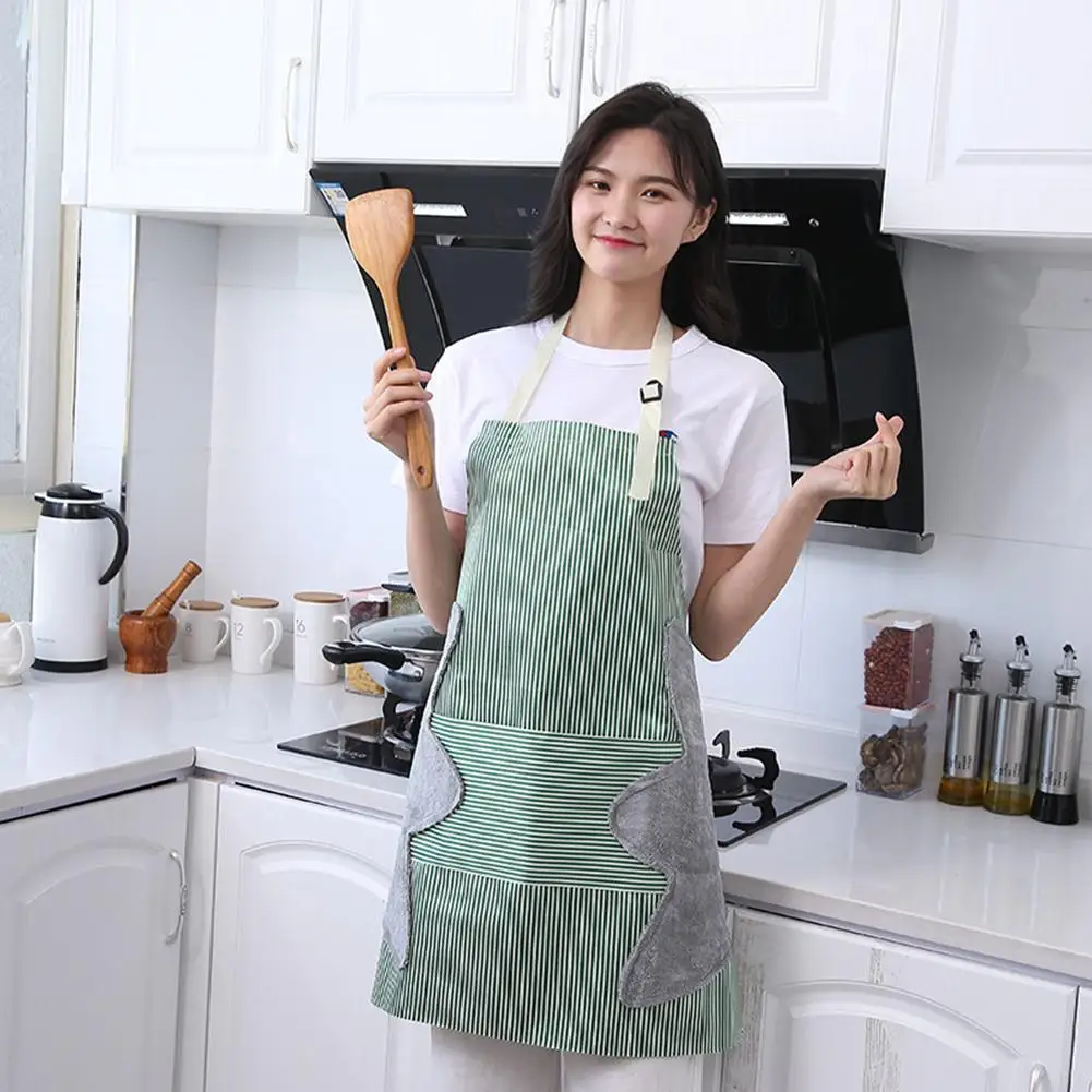 

Kitchen Waterproof Apron Oxford Cloth Cleaning Protector For Washing Cooking
