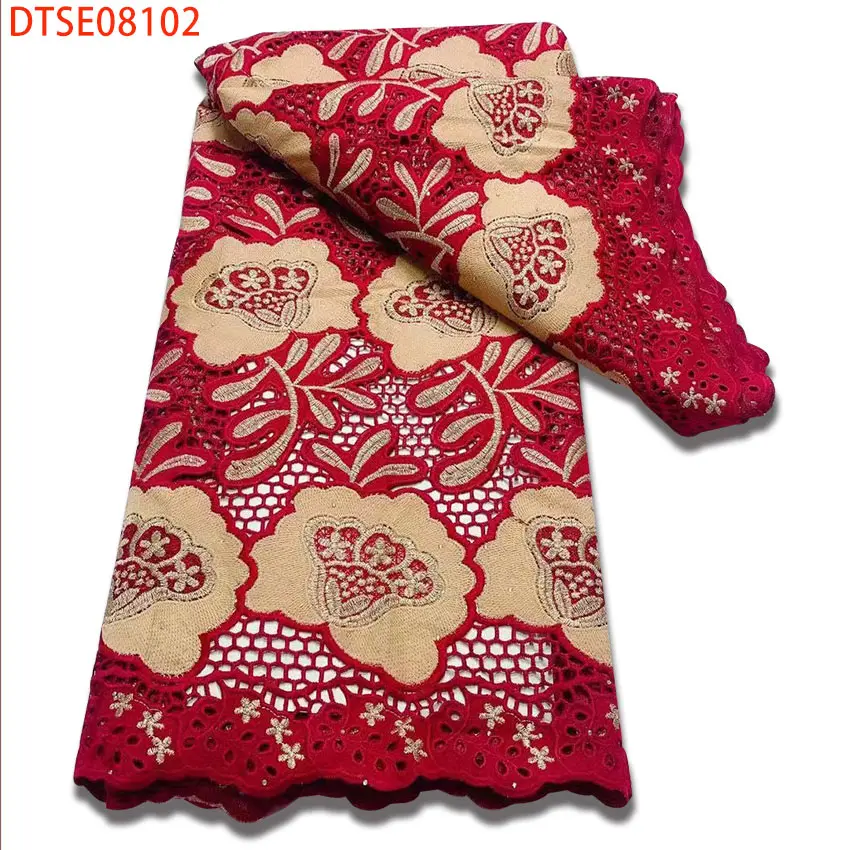

2021 high quality water soluble lace fabric suitable for ladies dress DTSE08102