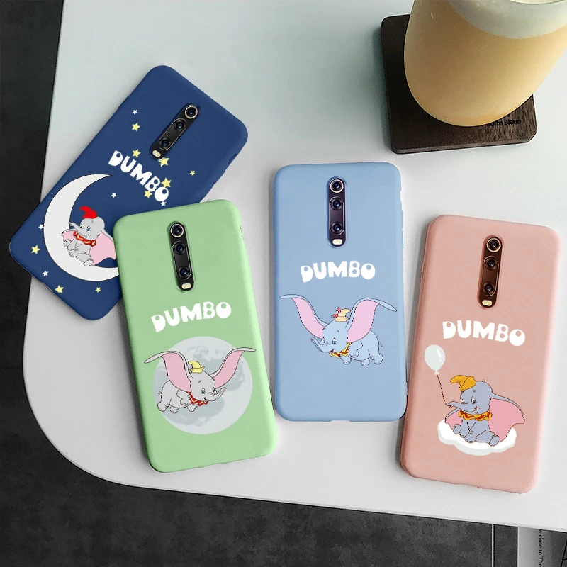 Прекрасный чехол для Xiaomi Redmi Note 7 6 5 5A 4 4X K20 Pro слон Дамбо силиконовый Мягкий ТПУ