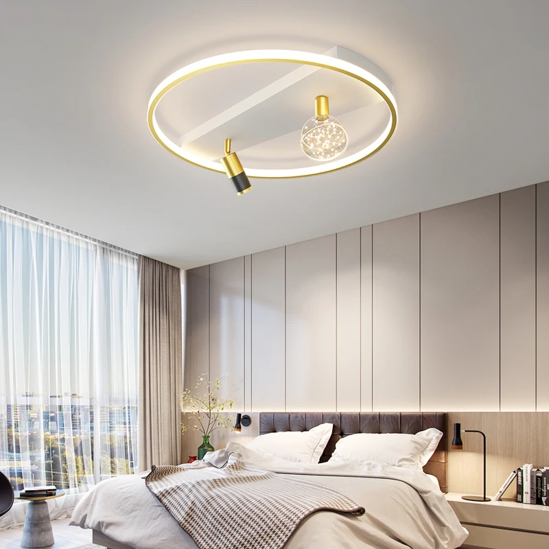 

New Modern LED Ceiling light for Living room Bedroom Kitchen Dinner Room Indoor home lighting Ceiling lamp free shipping Fixture