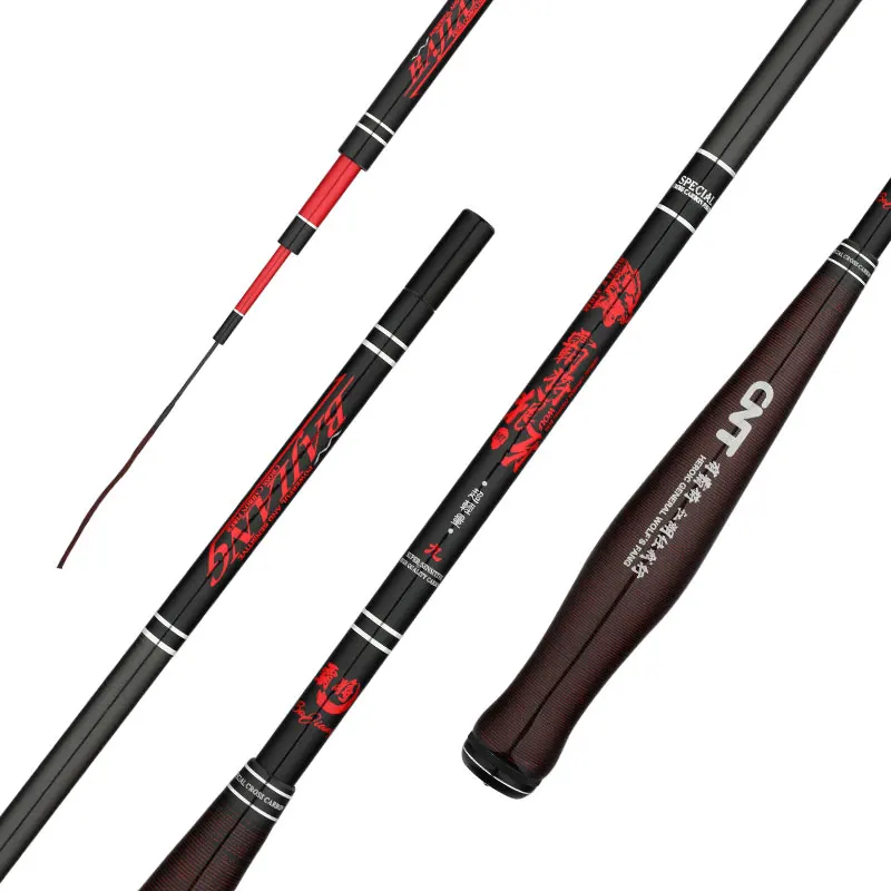 

2.7m-6.3m Telescopic Angeln Pesca Hand Rod Carp Feeder Wedkarstwo Peche Vara De Pesca Taiwan Fishing Olta Carbon Fishing Stick