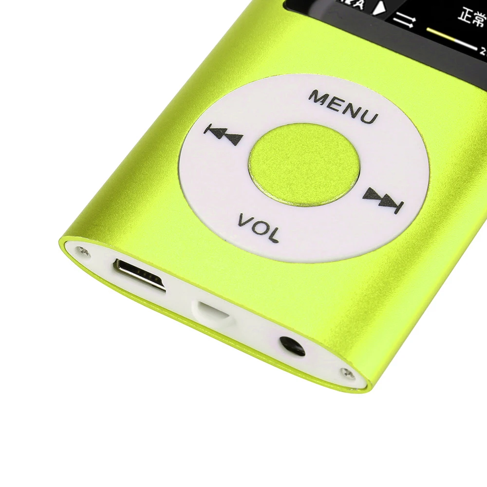 4 поколения Классический 1,8 дюймов MP4 плеер HD видео разъем TF карта MP3 с FM радио Электронная книга Запись Поддержка нескольких языков