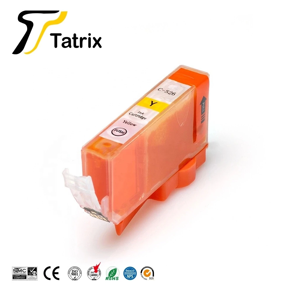 Чернильные картриджи Tatrix PGI525 PGI 525 CLI 526 для принтера Canon Pixma iP4850 ix6550 MG5150 MG5250 MG6150 MG8150