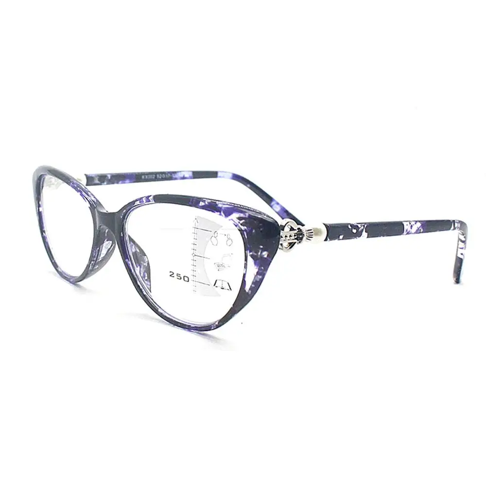 Прогрессивные многофокусные очки для чтения солнцезащитные женщин