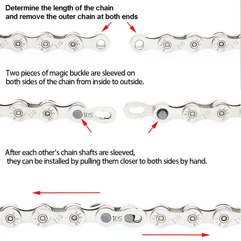 

6/7/8/9/10/11 Speed Bike Chain Connector Lock Mtb Road Bicycle Connector For Quick Master Link Joint Chain Bicycle Accessories