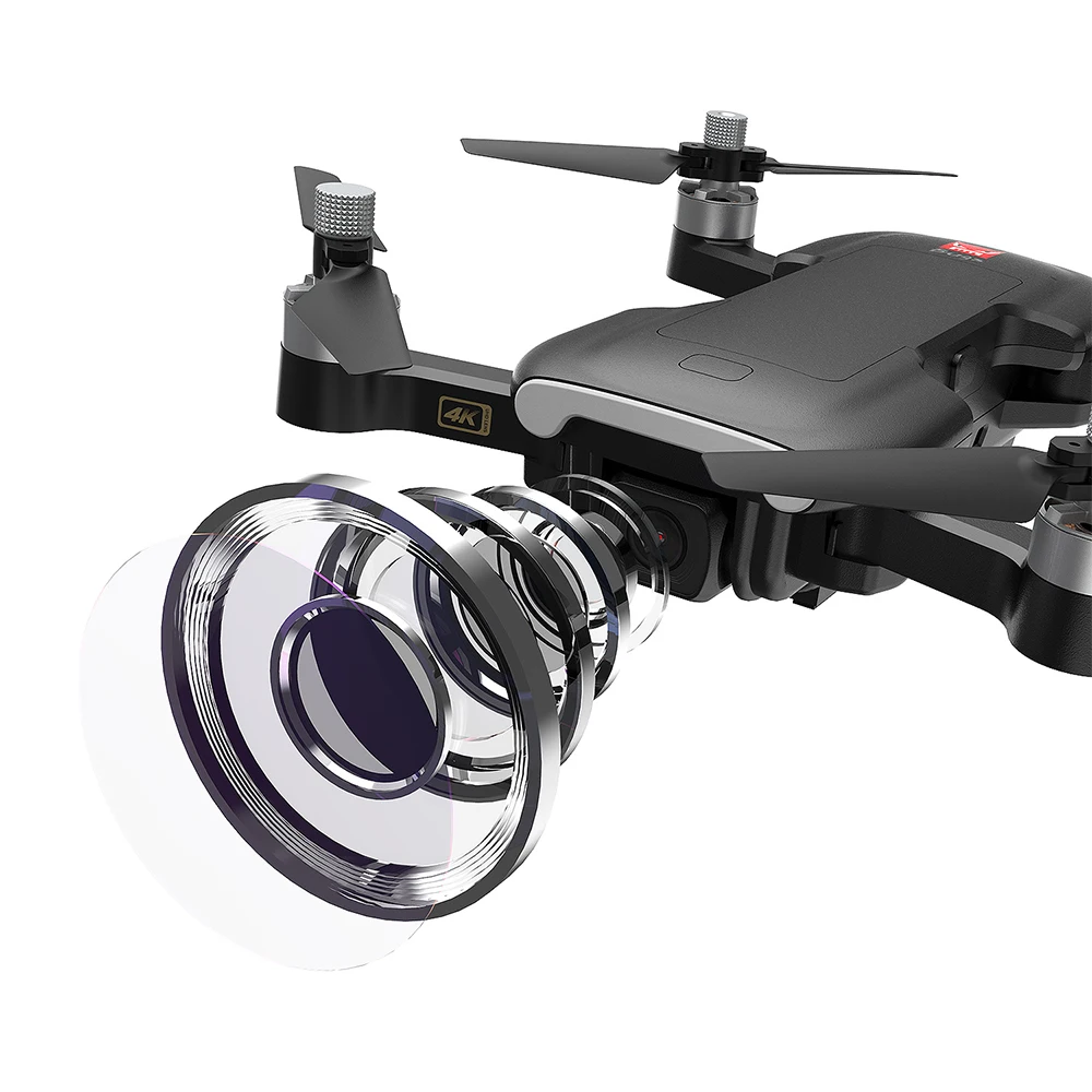 Профессиональные радиоуправляемые дроны MJX Bugs B7 GPS 4K HD камера Wi Fi FPV Бесщеточный