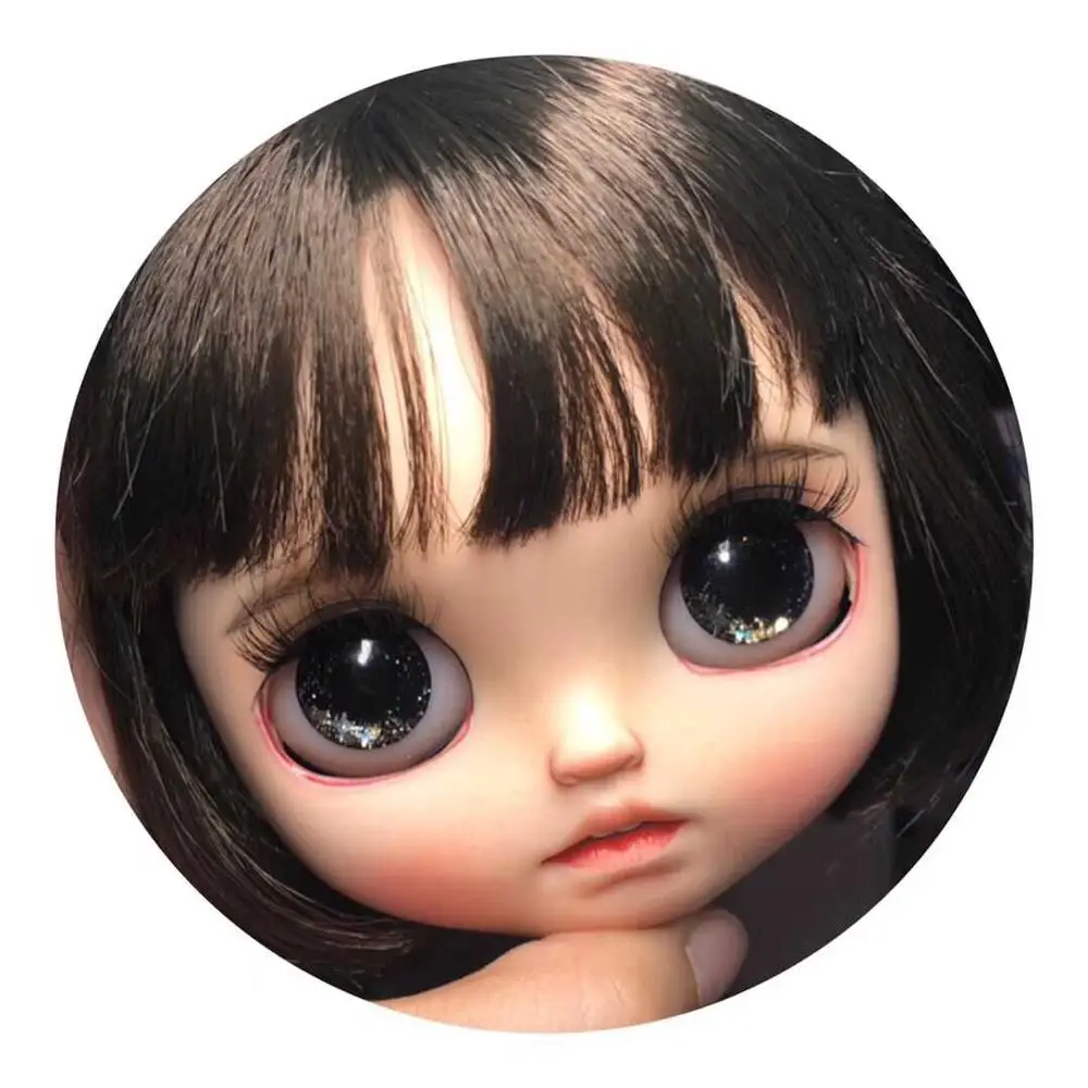 Face plate no eye customization doll Nude blyth doll cute doll Pre-sale 20190807 - Цвет: Face plate no eye