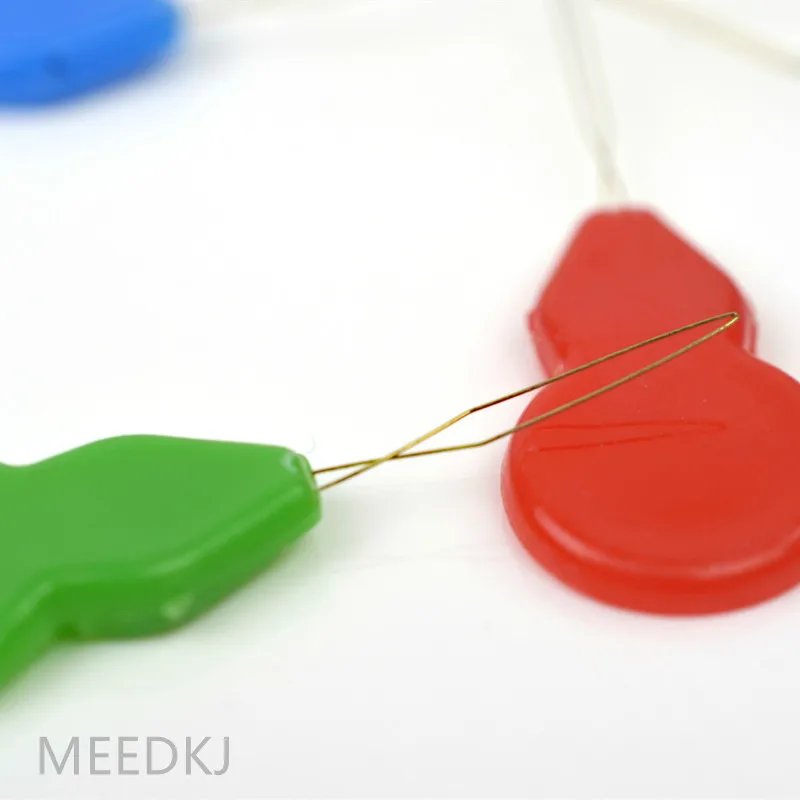 5 шт. цветные пластиковые нитевдеватели для вышивки крестиком|Швейные