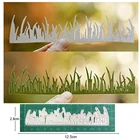 Пресс-форма для резки металла, пресс-форма для высечки травы, газона, края, кружева, бордюра, бумаги, ремесла, ножа, формы, трафареты