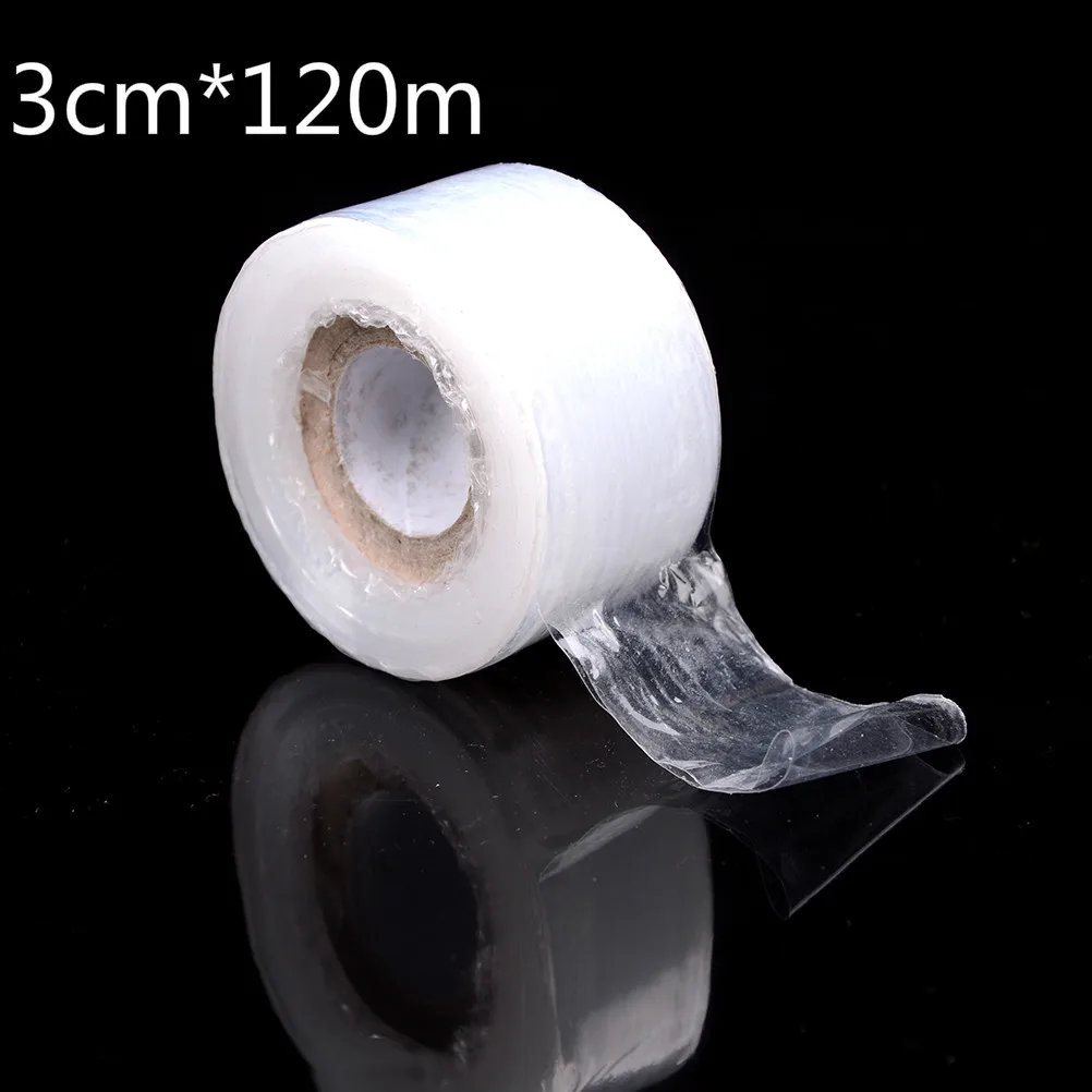 

3cm*120m Flower Vegetable Grafting Degradable Plastics Self-adhesive Roller Tape Garden Degradable Plants Seedling Tools