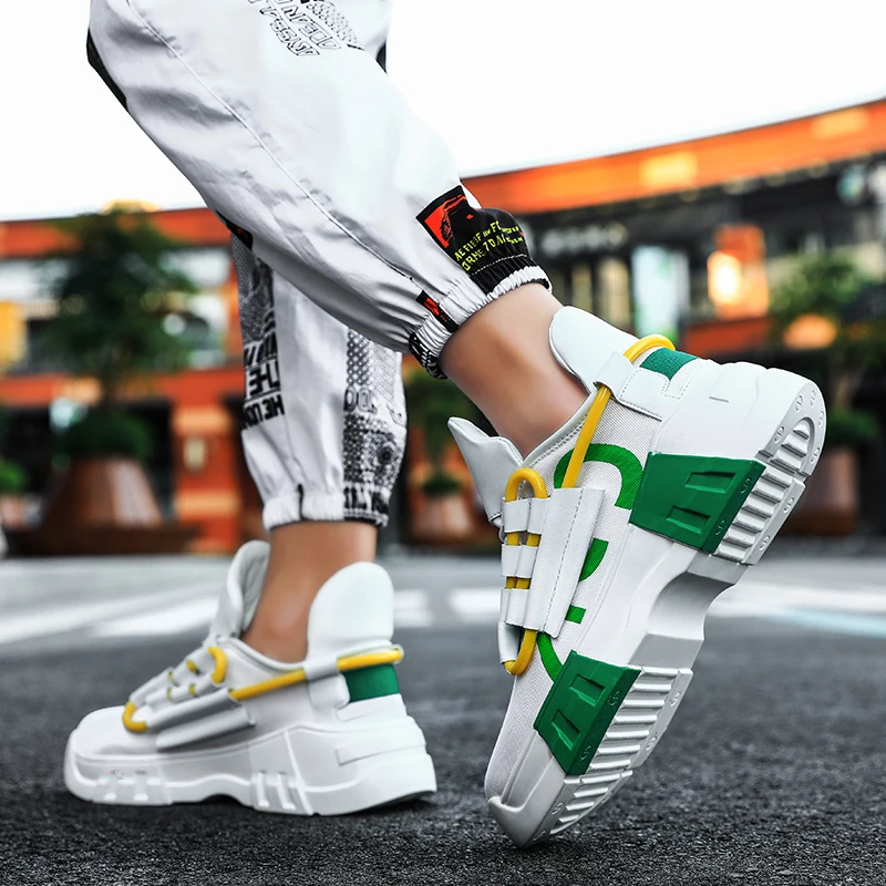 Кроссовки BomKinta мужские массивные толстая подошва платформа Вулканизированная