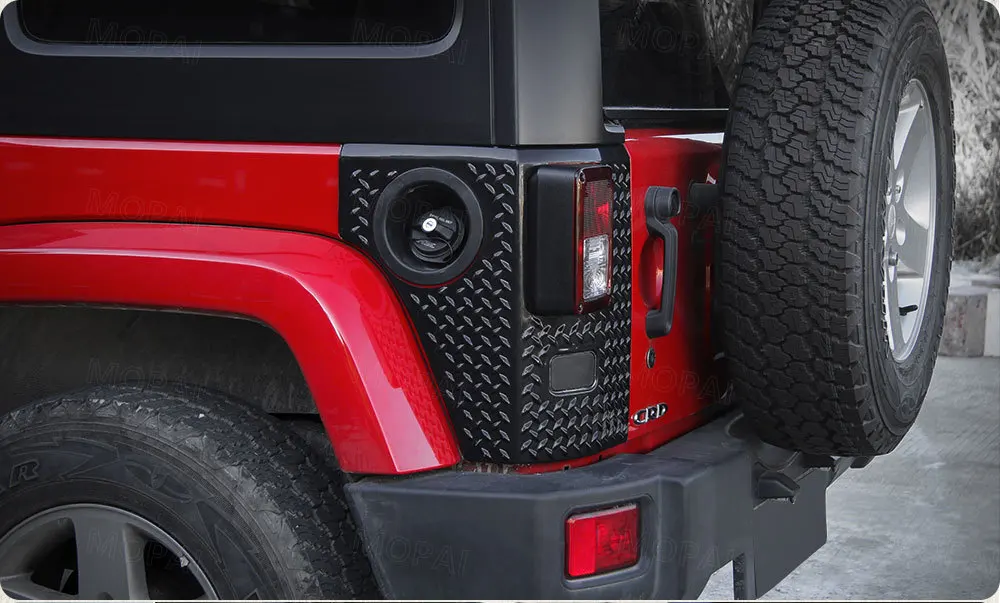 MOPAI колпаки для автомобильных ламп для Jeep Wrangler JK, Автомобильный задний светильник, накладка, наклейки, аксессуары для Jeep Wrangler JK 2007