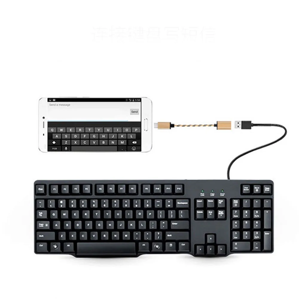 1 шт. Кабель адаптер Type C OTG USB 2 0 Male A Женский для передачи данных|Кабели данных| |
