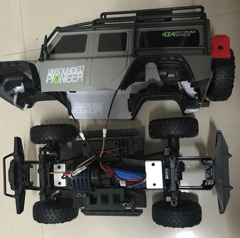 Новейший 2,4G Rc автомобиль 4WD 1:10 ретро автомобиль с светодиодный светильник RC багги скалолазание автомобиль RTR пульт дистанционного управления модель автомобиля уличные игрушки автомобиль