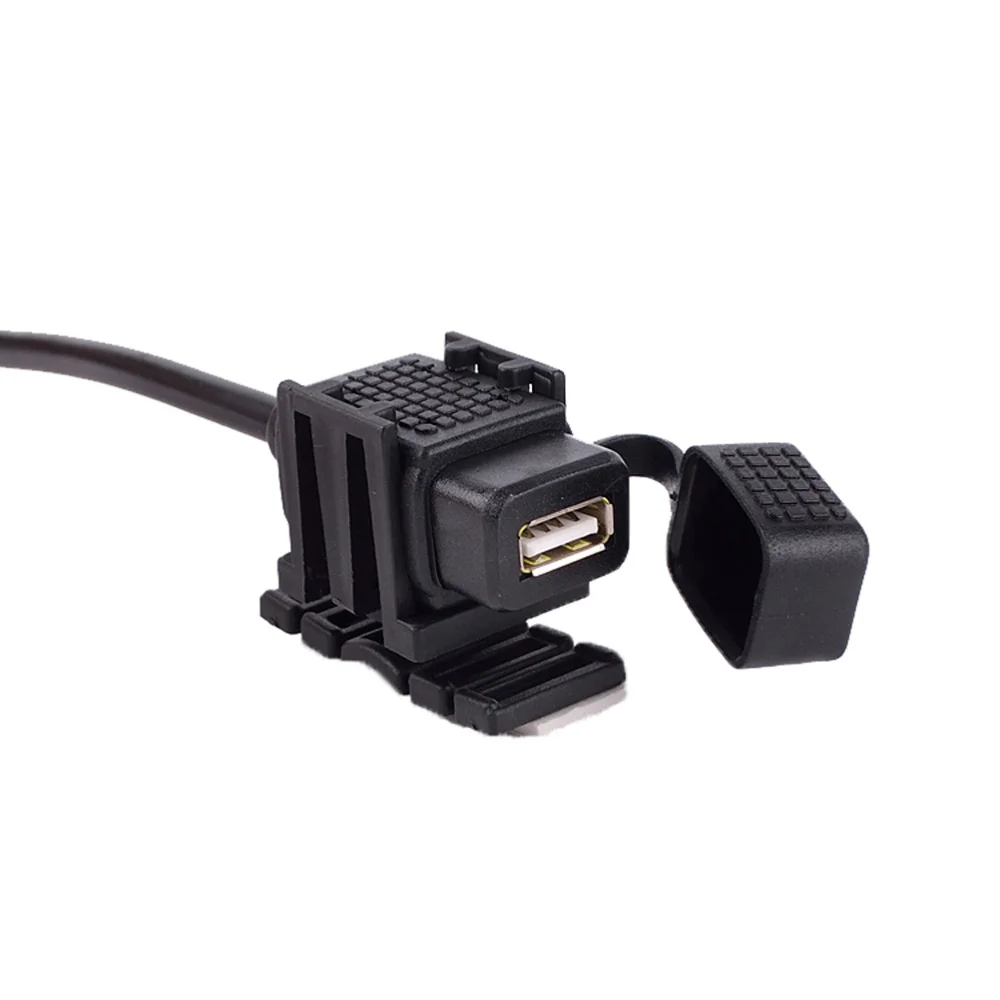 

Universal 12V-24V Waterproof Car Motorcycle 2.1A USB Power Supply Port Socket Adapter for iPad /iPhone /Cellphones /Tablets /GPS