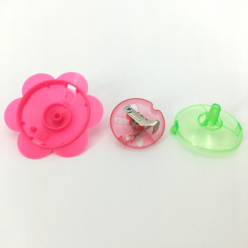 Светящийся гироскоп пластиковый Пальчиковый маленький мальчик головоломка