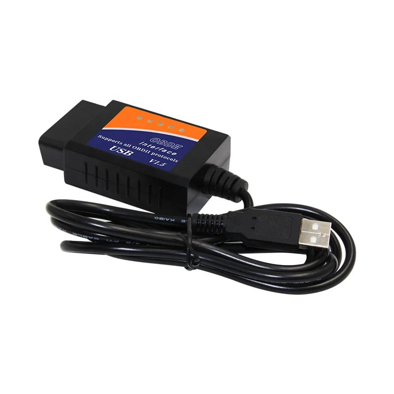 ELM327 v1.5 сканер для диагностики авто диагностика obd2 тюнинг автомобильный